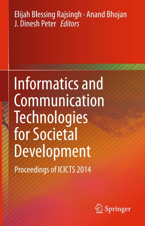 Cover image for book Informatics and Communication Technologies for Societal Development