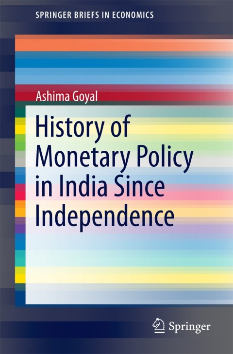 Cover image for book History of Monetary Policy in India Since Independence