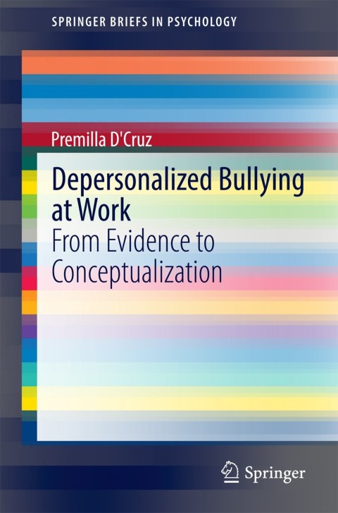 Cover image for book Depersonalized Bullying at Work