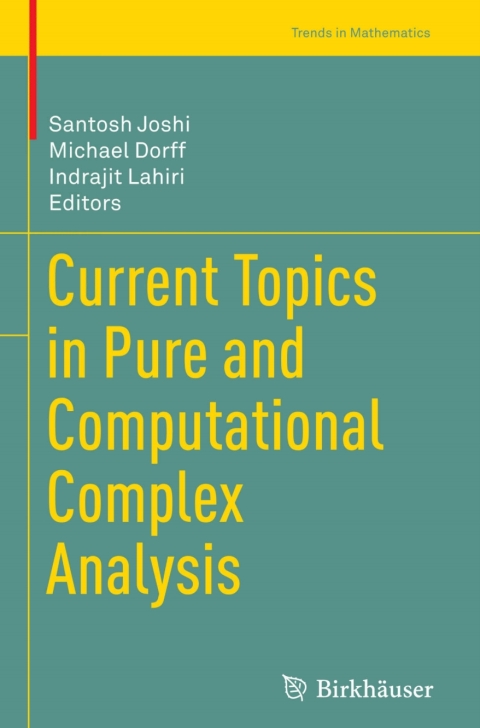 Cover image for book Current Topics in Pure and Computational Complex Analysis