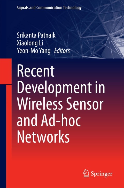 Cover image for book Recent Development in Wireless Sensor and Ad-hoc Networks