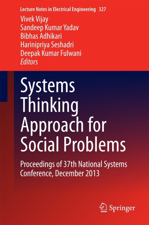 Cover image for book Systems Thinking Approach for Social Problems