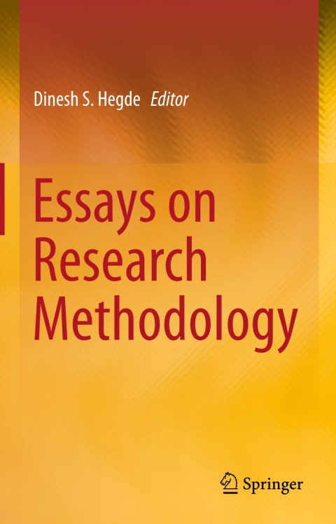 Cover image for book Essays on Research Methodology