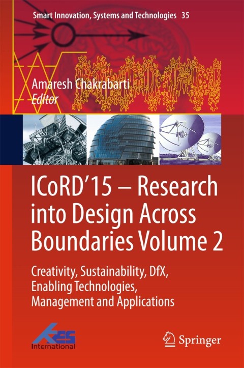 Cover image for book ICoRD’15 – Research into Design Across Boundaries Volume 2