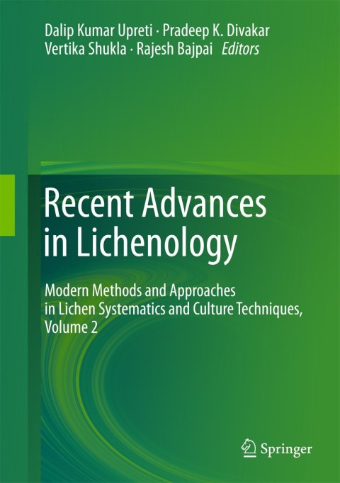 Cover image for book Recent Advances in Lichenology