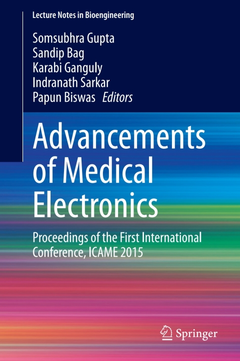 Cover image for book Advancements of Medical Electronics