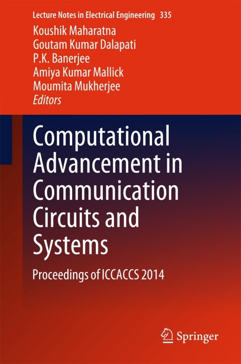 Cover image for book Computational Advancement in Communication Circuits and Systems
