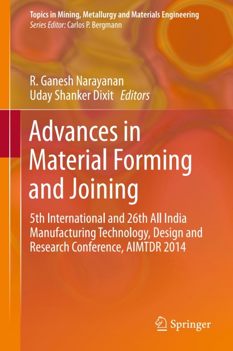 Cover image for book Advances in Material Forming and Joining