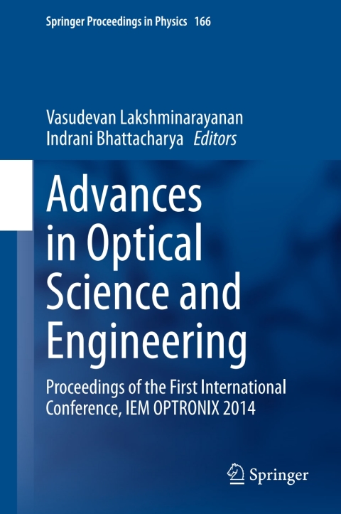 Cover image for book Advances in Optical Science and Engineering