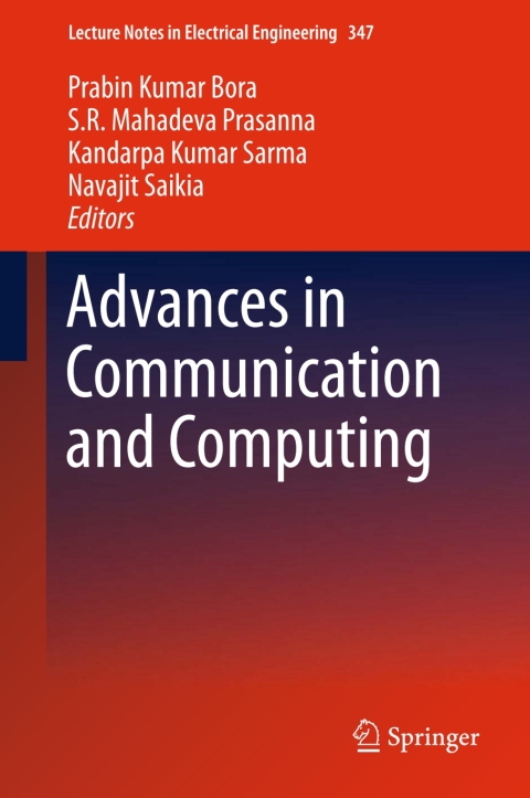 Cover image for book Advances in Communication and Computing