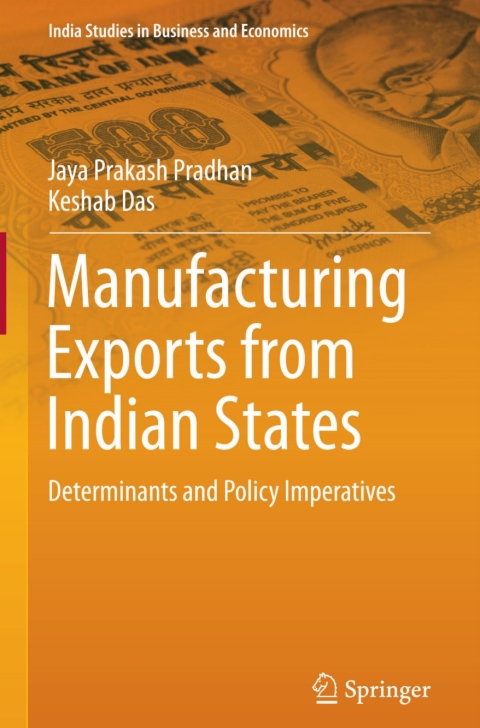 Cover image for book Manufacturing Exports from Indian States