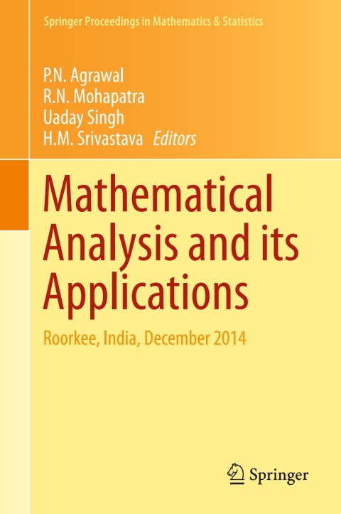 Cover image for book Mathematical Analysis and its Applications