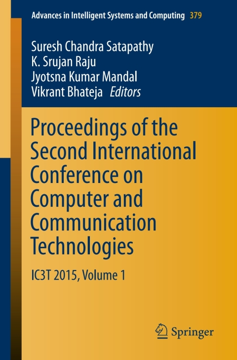 Cover image for book Proceedings of the Second International Conference on Computer and Communication Technologies