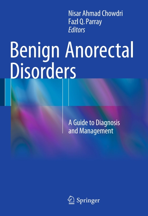 Cover image for book Benign Anorectal Disorders