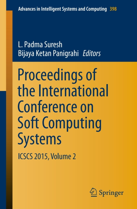 Cover image for book Proceedings of the International Conference on Soft Computing Systems