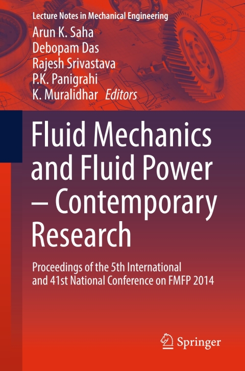 Cover image for book Fluid Mechanics and Fluid Power – Contemporary Research