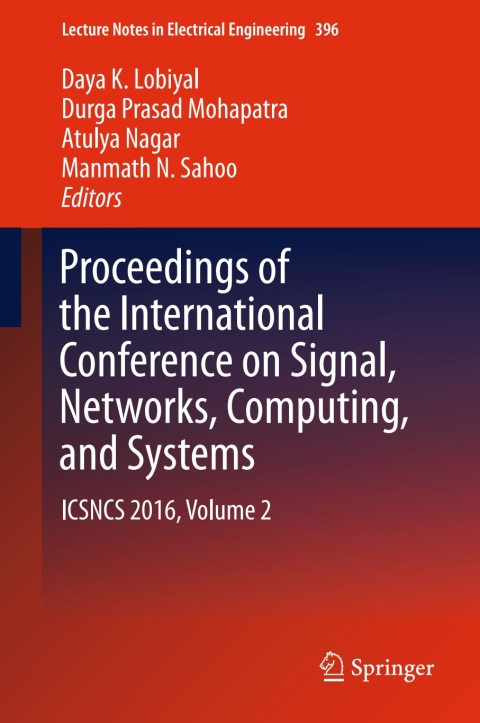 Cover image for book Proceedings of the International Conference on Signal, Networks, Computing, and Systems