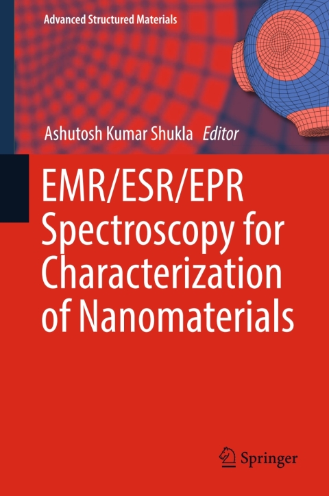 Cover image for book EMR/ESR/EPR Spectroscopy for Characterization of Nanomaterials