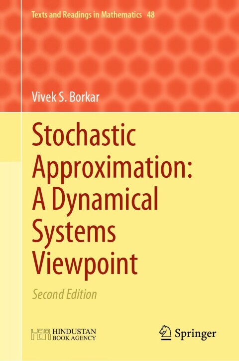 Cover image for book Stochastic Approximation: A Dynamical Systems Viewpoint