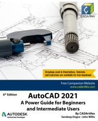 Titelbild: AutoCAD 2021: A Power Guide for Beginners and Intermediate Users 6th edition 9798663040563