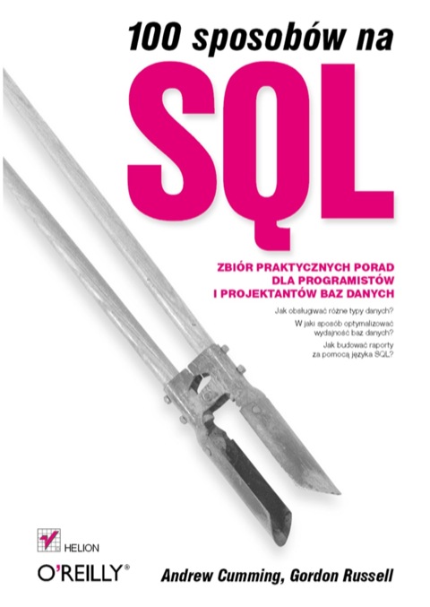 Cover image for book 100 sposobów na SQL