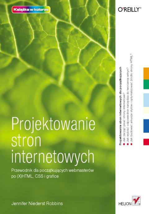 Cover image for book Projektowanie stron internetowych. Przewodnik dla pocz?tkuj?cych webmasterów po (X)HTML, CSS i grafice