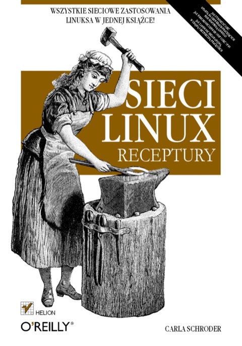 Cover image for book Sieci Linux. Receptury