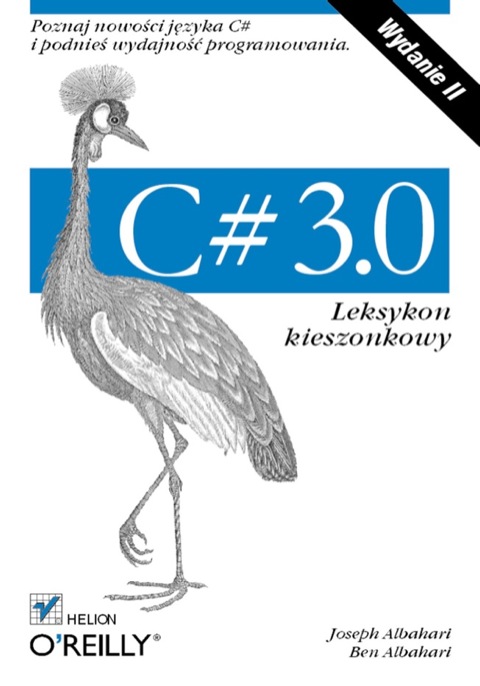 Cover image for book C# 3.0. Leksykon kieszonkowy. Wydanie II