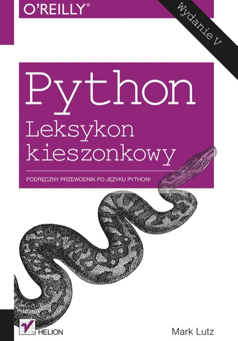 Cover image for book Python. Leksykon kieszonkowy. Wydanie V