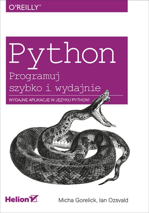 Cover image for book Python. Programuj szybko i wydajnie