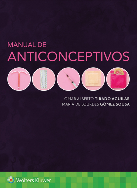 Cover image for book Manual de anticonceptivos