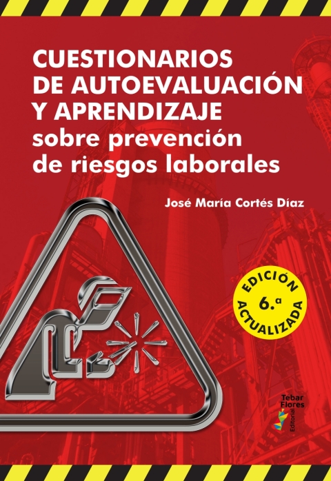 Cover image for book Cuestionarios de autoevaluación y aprendizaje sobre Prevención de Riesgos Laborales (6ª ed.)