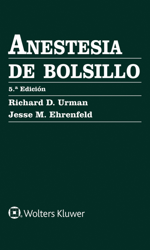 Cover image for book Anestesia de bolsillo