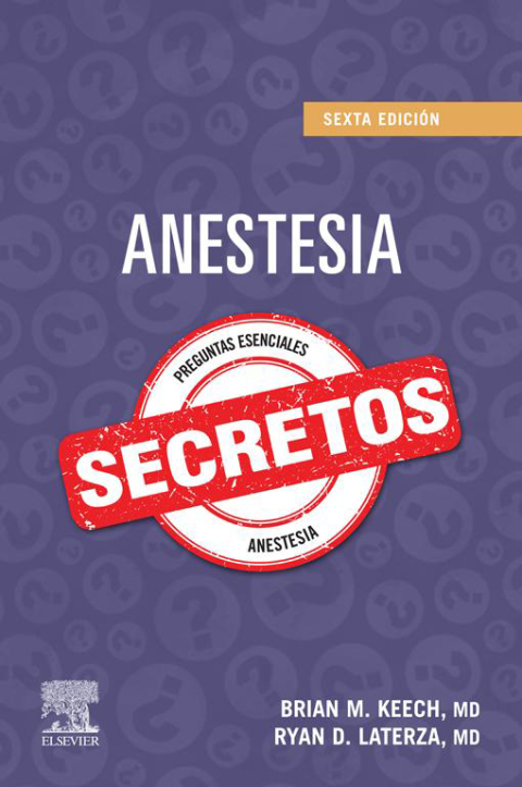 Cover image for book Anestesia. Secretos