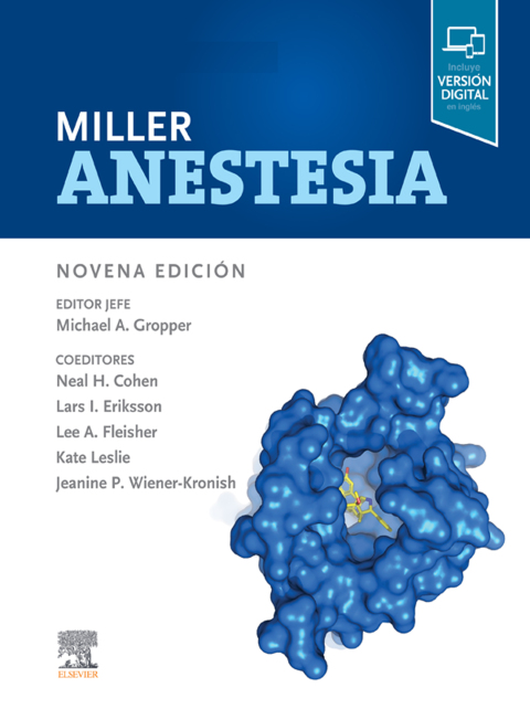 Cover image for book Miller. Anestesia