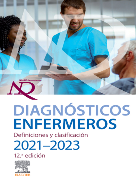 Cover image for book Diagnósticos enfermeros. Definiciones y clasificación. 2021-2023