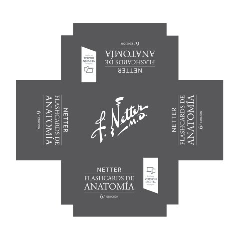 Cover image for book Netter. Flashcards de anatomía