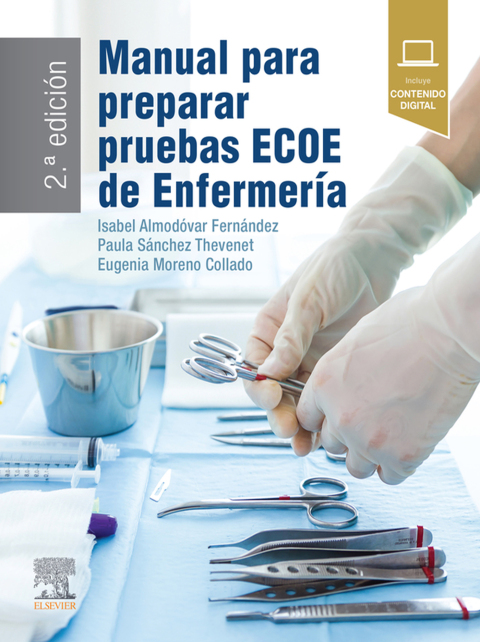 Cover image for book Manual para preparar pruebas ECOE de enfermería