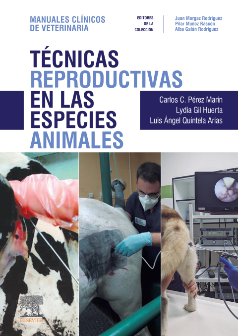 Cover image for book Técnicas reproductivas en las especies animales