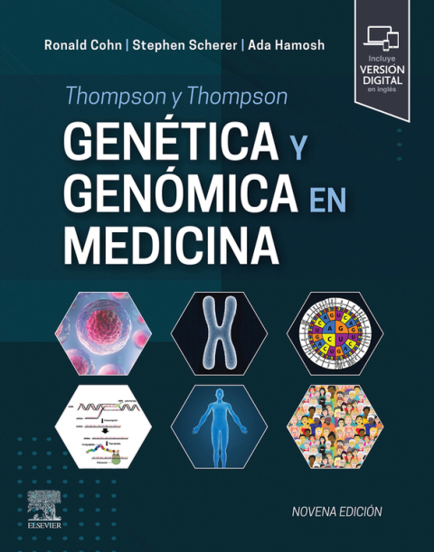 Cover image for book Thompson y Thompson. Genética y genómica en medicina
