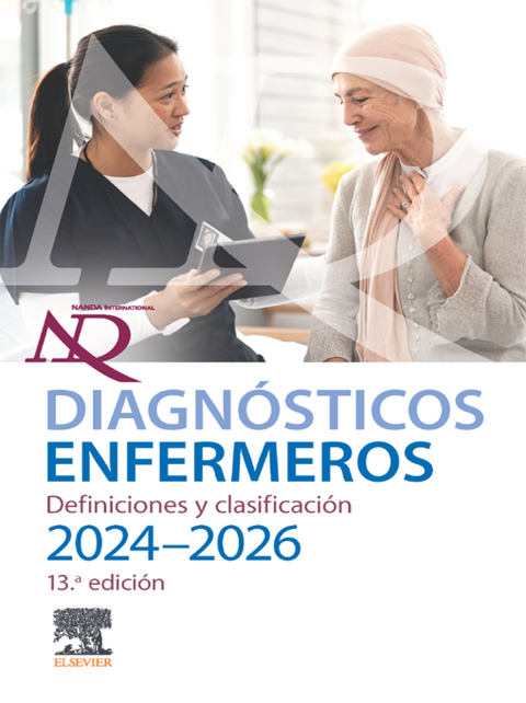 Cover image for book Diagnósticos enfermeros. Definiciones y clasificación. 2024-2026