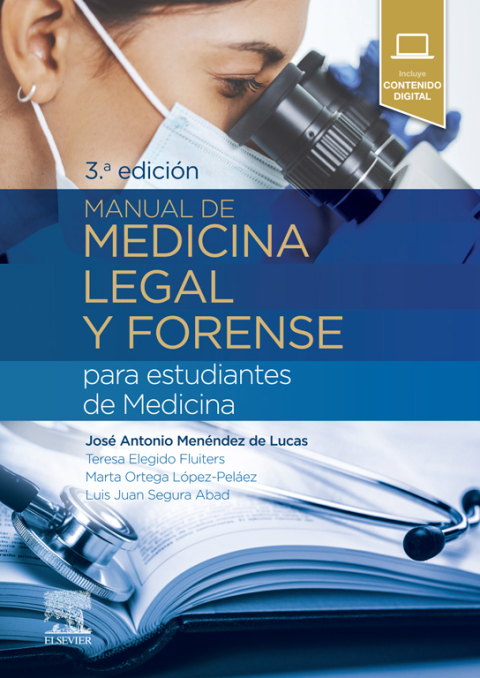 Cover image for book Manual de medicina legal y forense para estudiantes de Medicina
