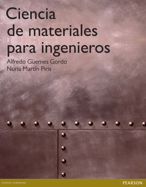 Cover image for book CIENCIA DE MATERIALES PARA INGENIEROS