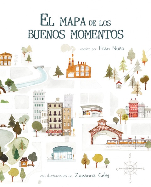 Cover image for book El mapa de los buenos momentos (The Map of Good Memories)