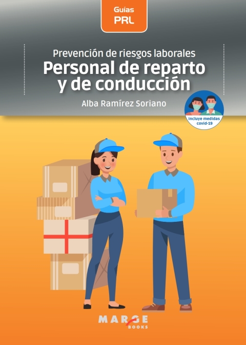 Cover image for book Prevención de riesgos laborales. Personal de reparto y de conducción