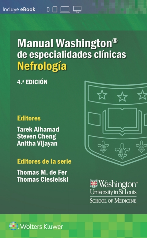 Manual Washington de especialidades clínicas. Nefrología