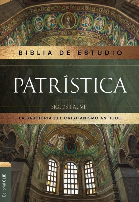 Cover image for book RVR, Biblia de Estudio Patrística, Interior a dos colores, Palabras de Jesús en Rojo, Ebook
