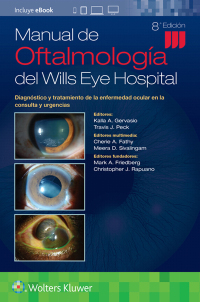 Cover image: Manual de Oftalmología del Wills Eye Hospital 8th edition 9788418892059