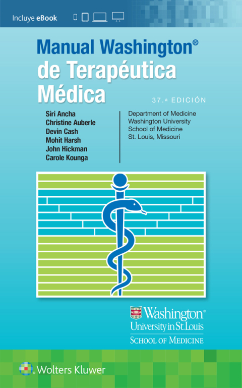 Cover image for book Manual Washington de terapéutica médica