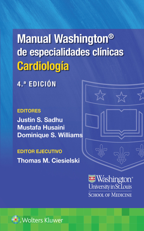 Cover image for book Manual Washington de especialidades clínicas. Cardiología